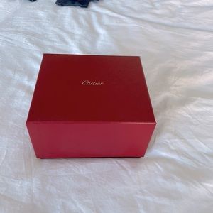 Empty Cartier box